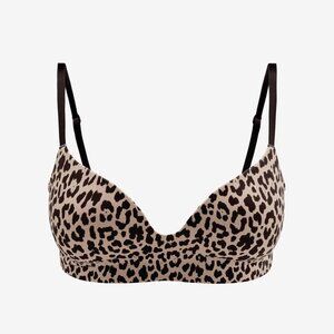 ThirdLove Zero Edge™ Wireless Push-Up Bra Size 36Bleopard / 36B